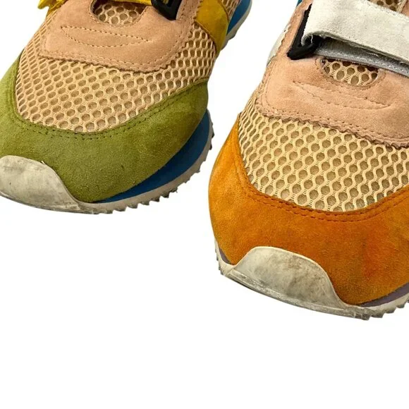 Charlotte Stone Conway Retro Mismatch Sneaker Casita US Size 10 Colorful Women - Picture 5 of 16